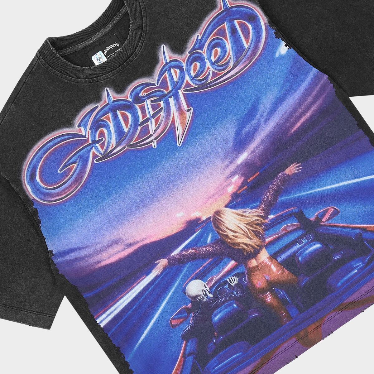 Godspeed FUN T-Shirt 'Black Wash'