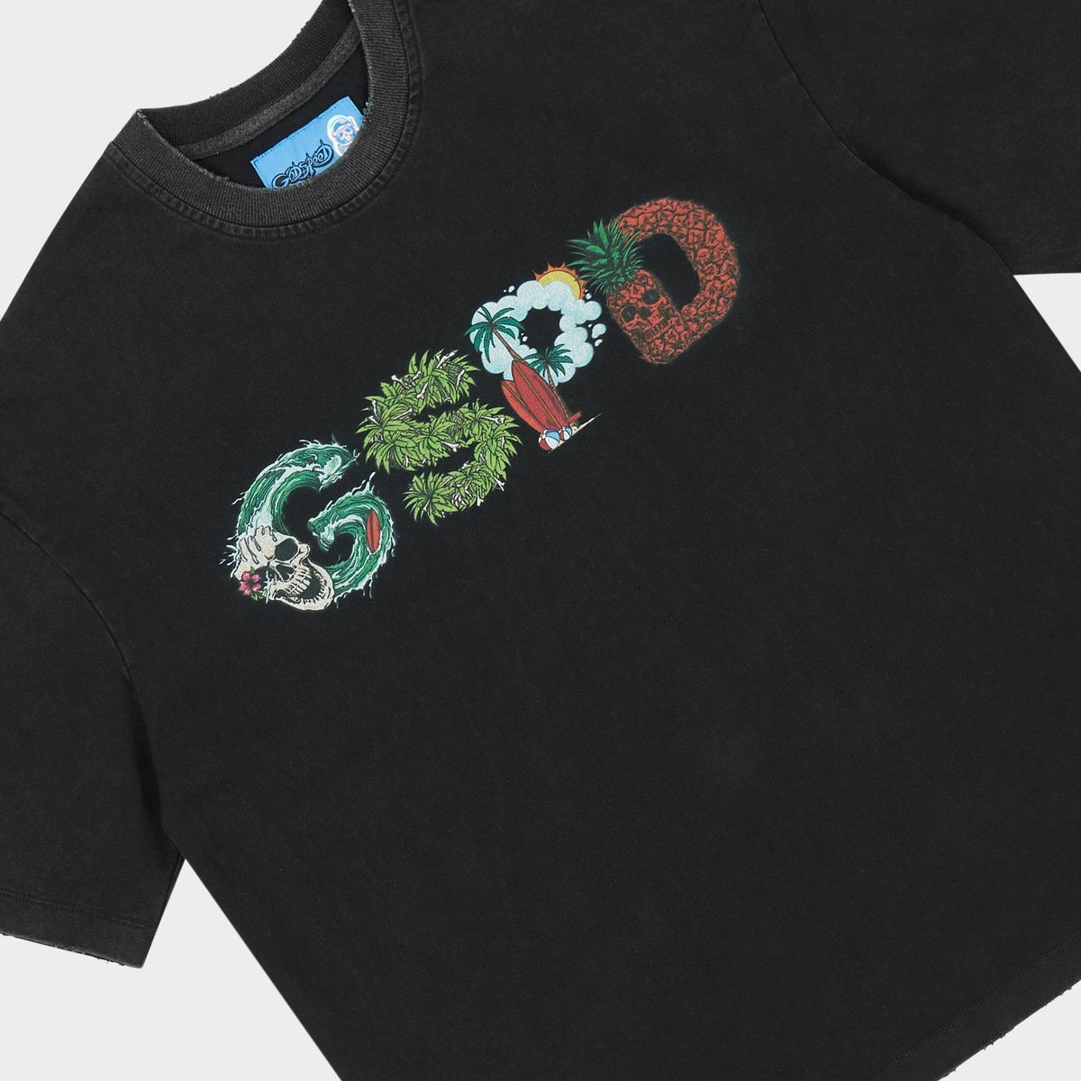 Godspeed Surfs Up T-shirt 'Black'