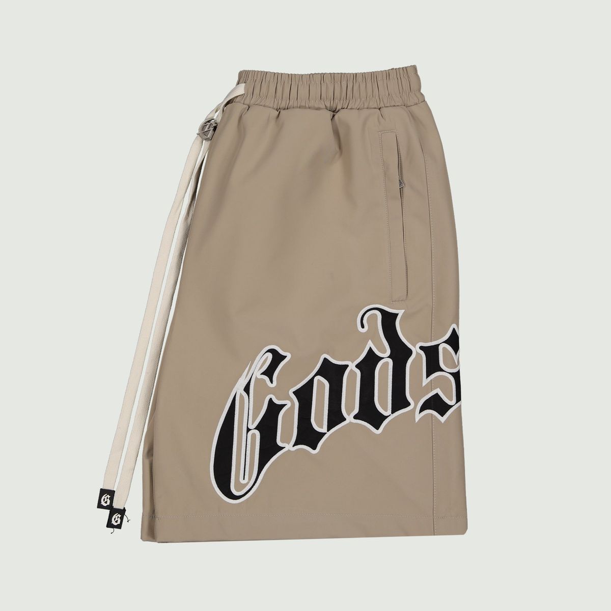 Godspeed OG Logo Nylon Shorts 'Sand'