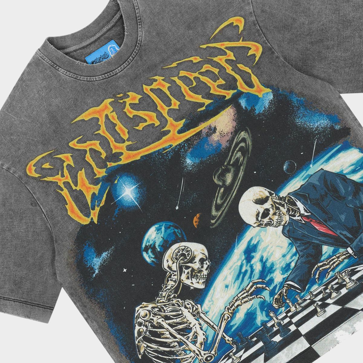 Godspeed Checkmate II T-shirt NG 'Grey Wash'