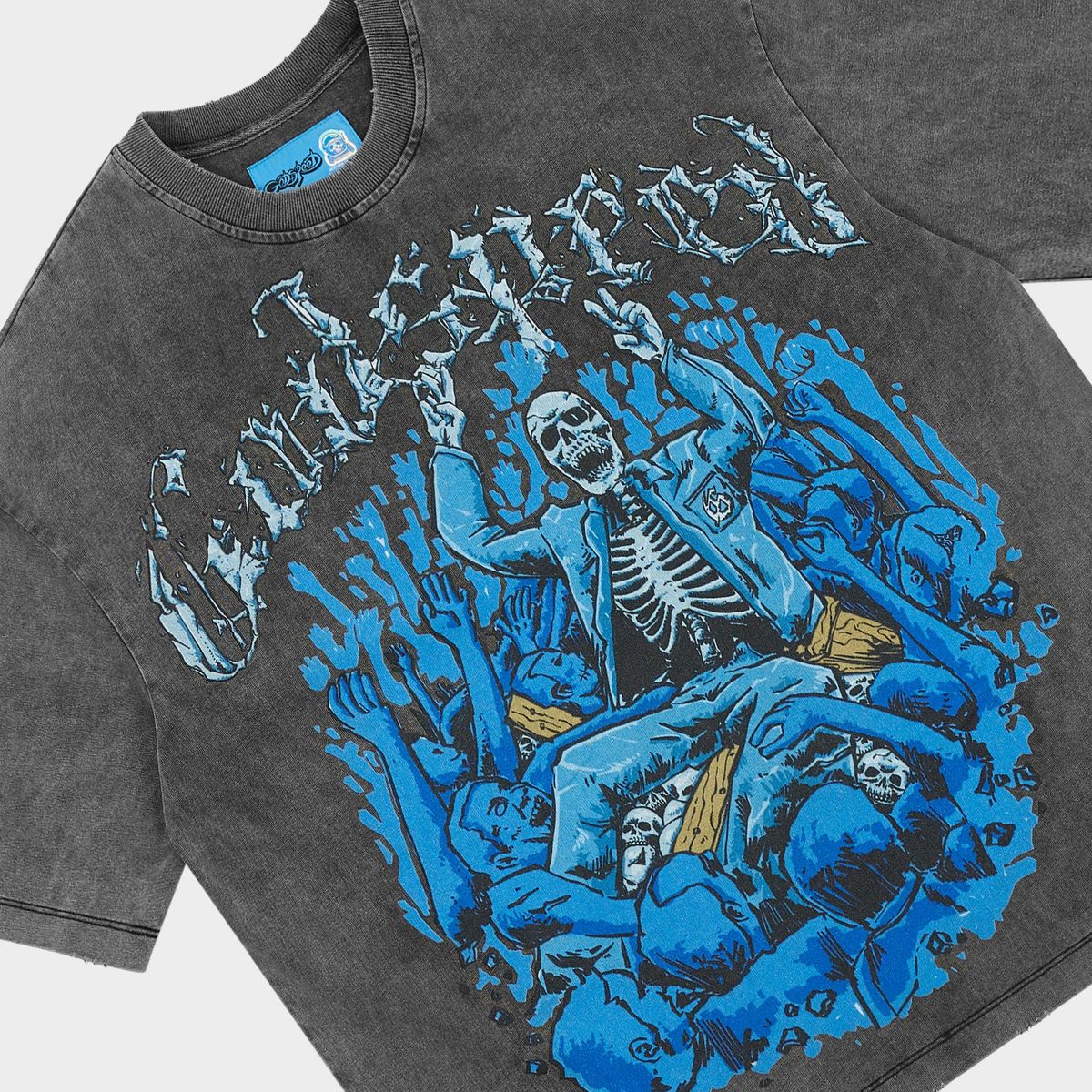 Godspeed Crowd Surf T-shirt NG 'Grey Wash'
