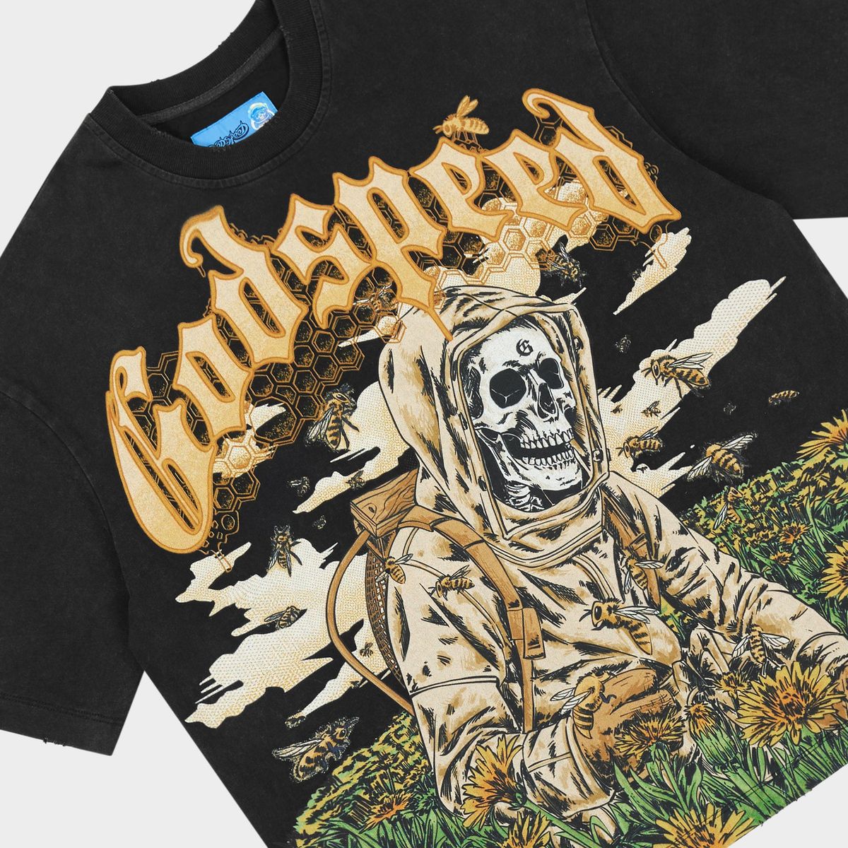 Godspeed Save the Bees II T-shirt NG 'Black'