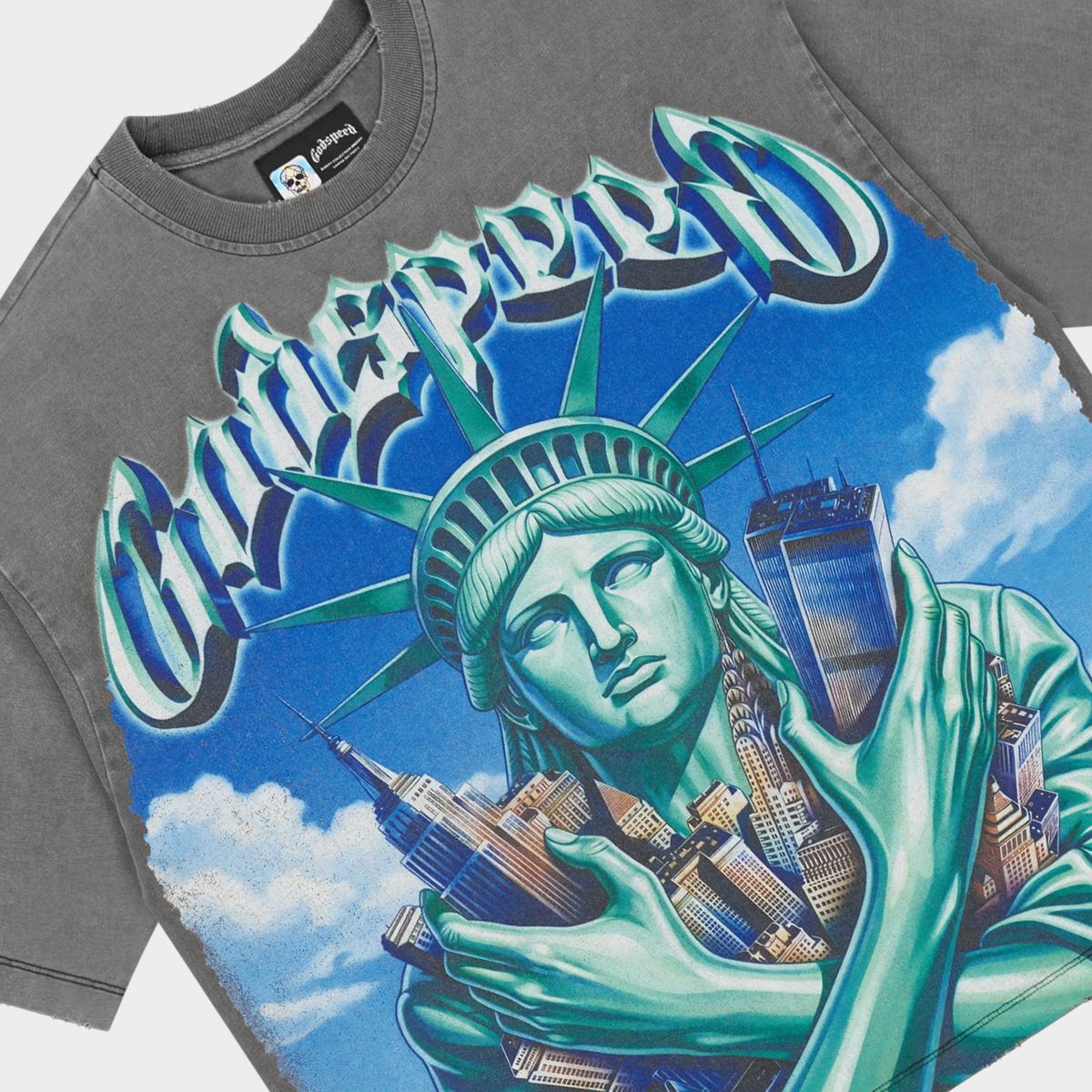 Godspeed Empire Guardian T-Shirt 'Grey'