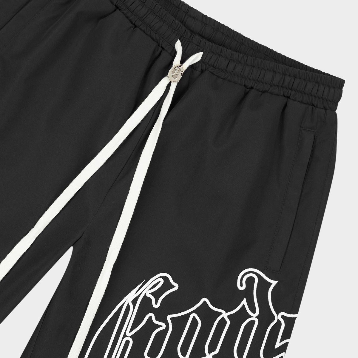 Godspeed OG Logo Nylon Shorts 'Black/White'