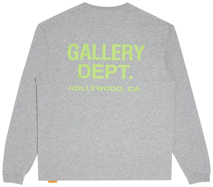 Gallery Dept. Souvenir Long-Sleeve T-Shirt 'Heather Grey'