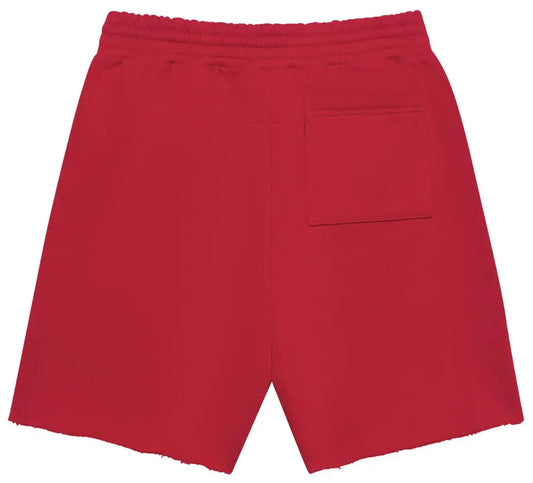 Sp5der Angel Number Shorts 'Merlot'