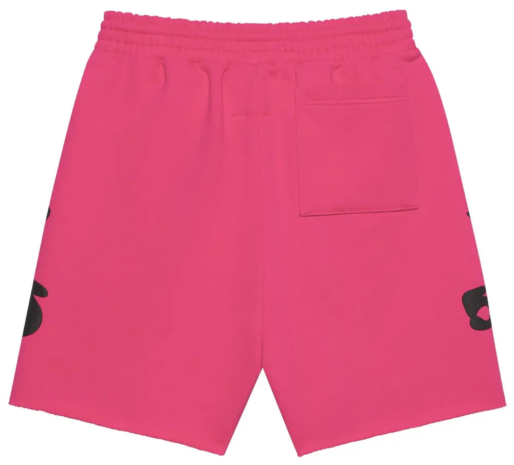 Sp5der Beluga Sweat Shorts 'Pink'