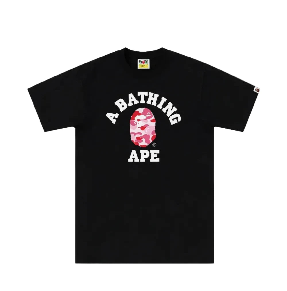 A BATHING APE® ABC Camo College T-Shirt ‘Black’