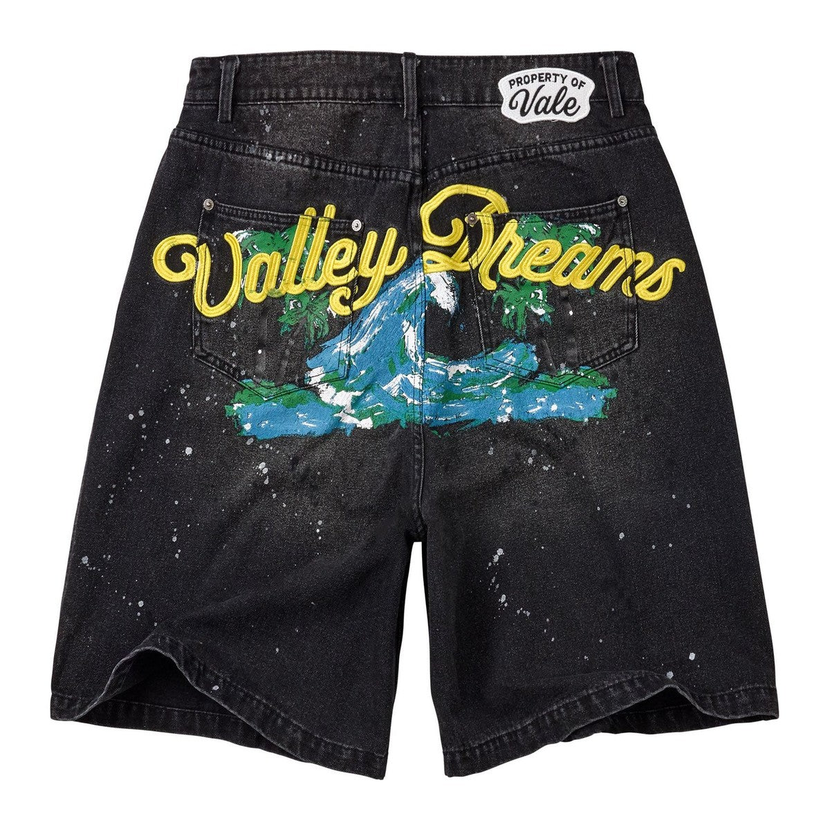 Vale Paradise Jorts 'Black'