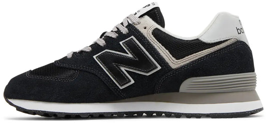 New Balance 574 Black White