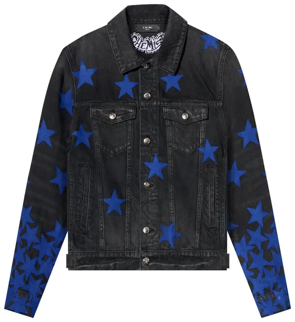 Amiri Chemist Star Trucker 'Aged Black'