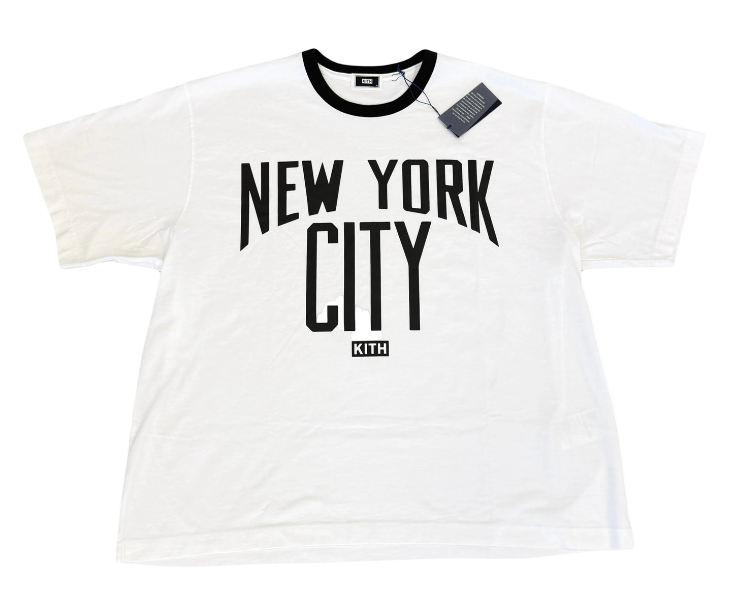 Kith New York City Alex Boxy Tee 'White'