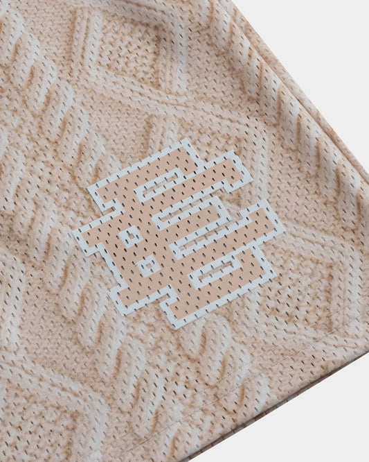 Eric Emanuel Basic Shorts 'Ivory Cable'