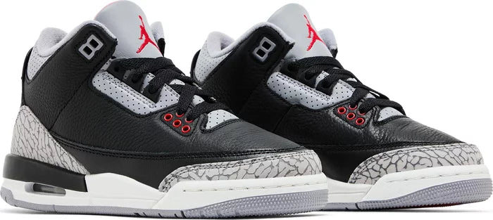 Jordan 3 Retro Cemento Negro (2024) (GS)