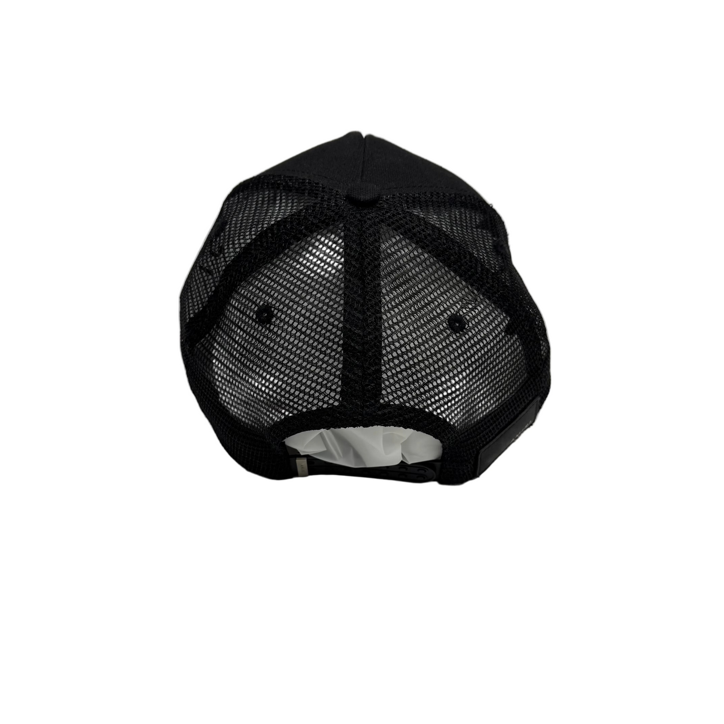 Amiri Core Logo Trucker Hat 'Black/Peach' (Pre-Owned)