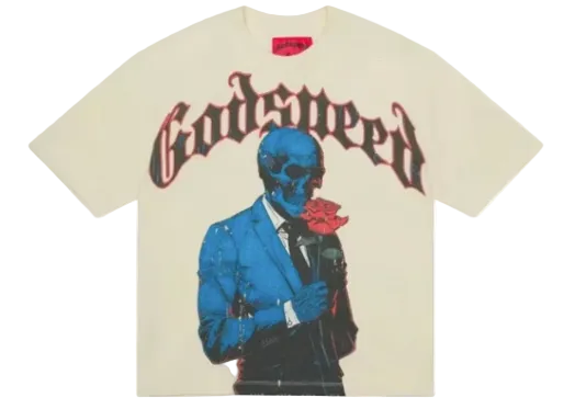 Godspeed Smell the Rose T-shirt 'Bone'