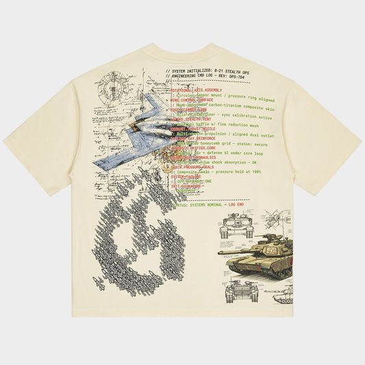Godspeed Art Of War T-shirt (Bone)