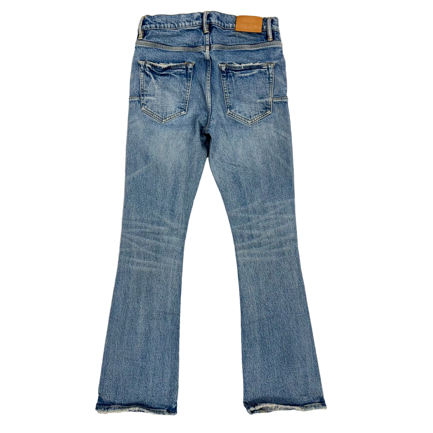Purple Brand Mid Indigo Flare Jeans (Pre-Owned)