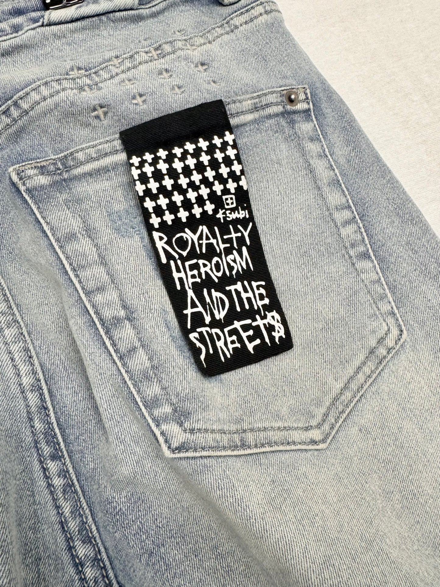Ksubi Skinny Jeans 'blue' (Pre-Owned)