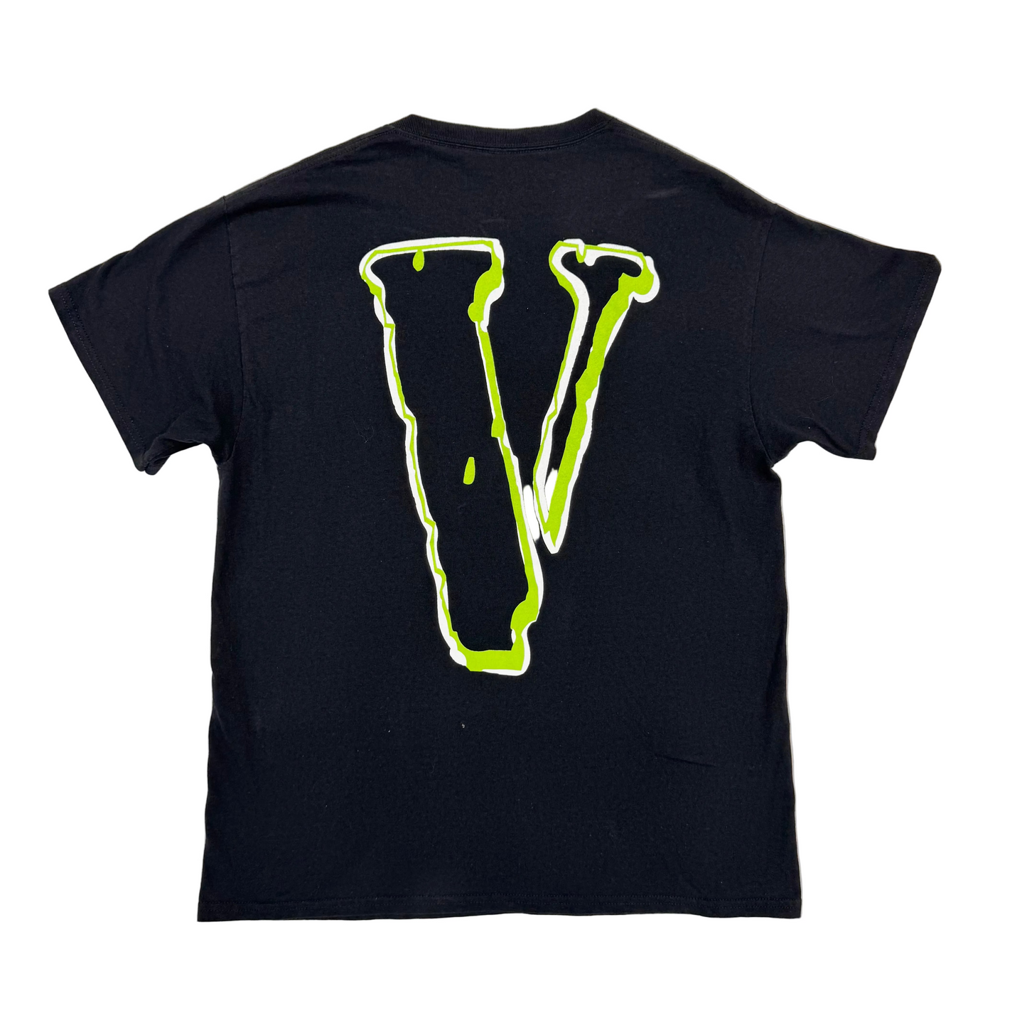 Vlone x NBA YoungBoy T-Shirt 'Black/Green' (Pre-owned)