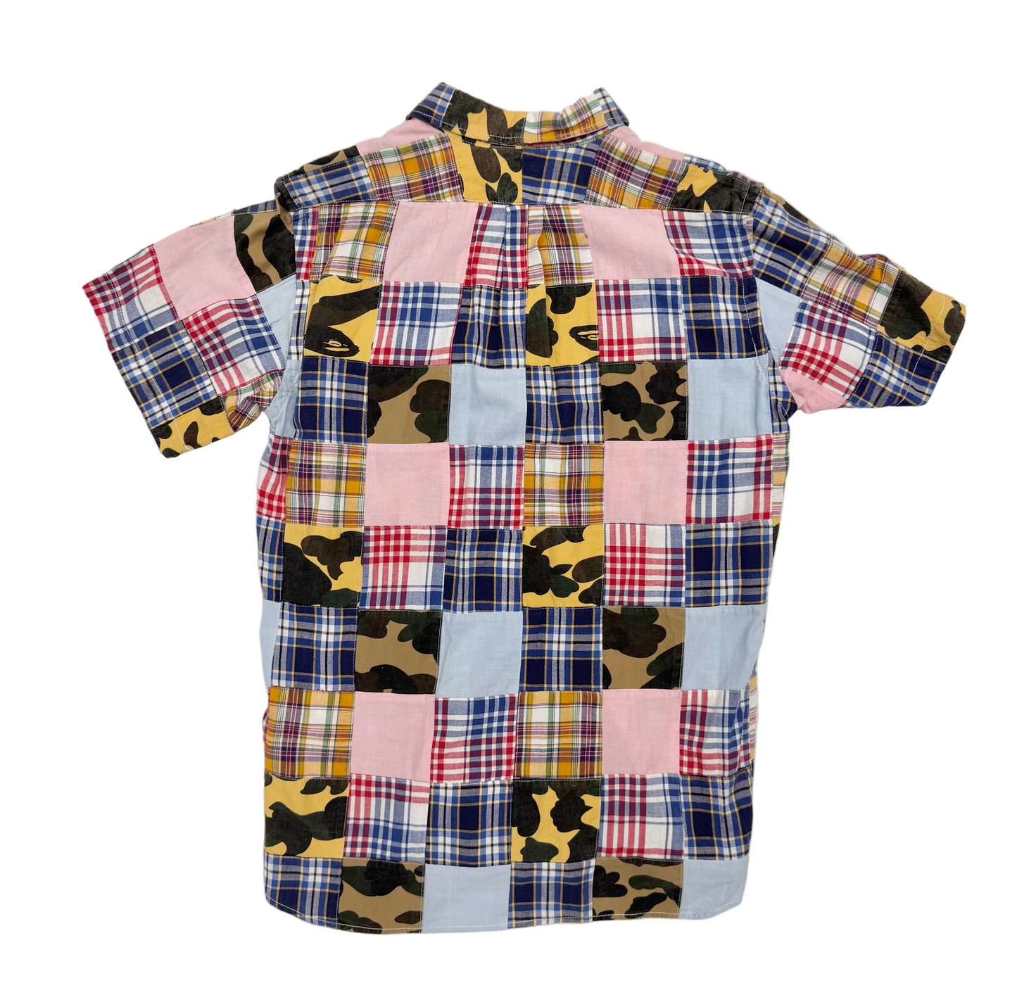 A Bathing Ape Patchwork Camo Shirt (Pre-Owned)