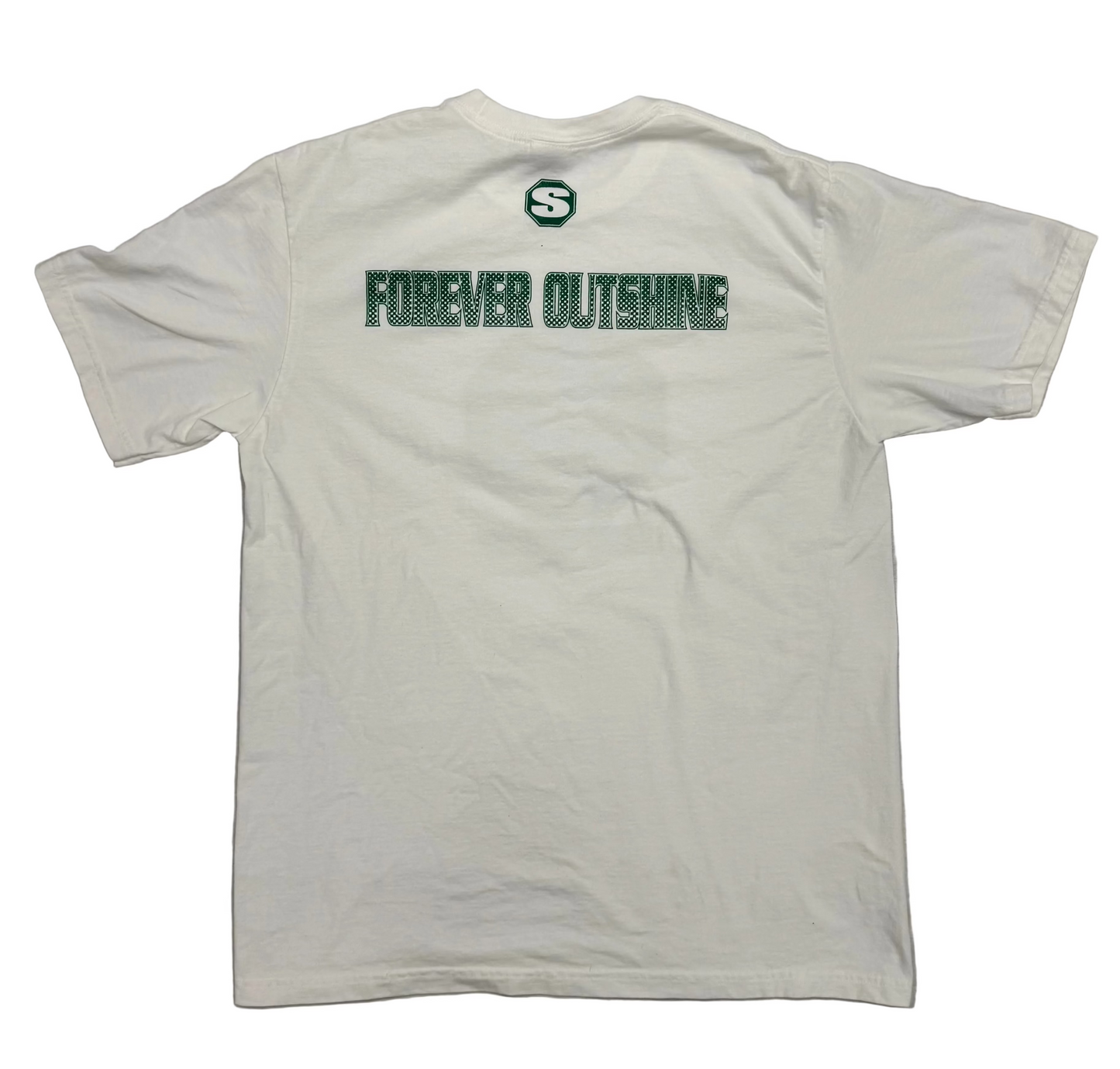 Supreme Blockbuster T-Shirt 'White/Green' (Pre-Owned)