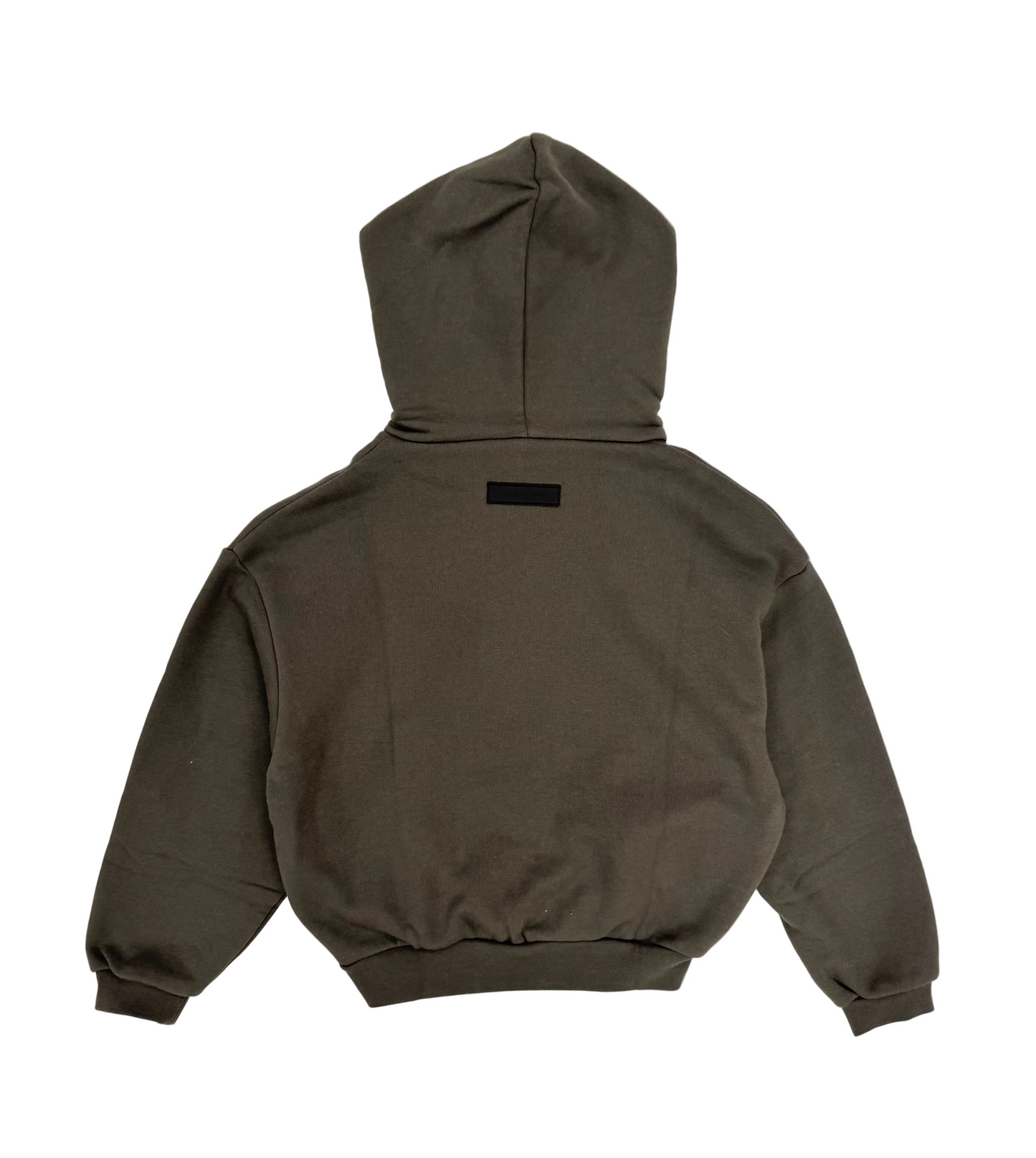 Fear of God Essentials Kids Gray Patch Hoodie