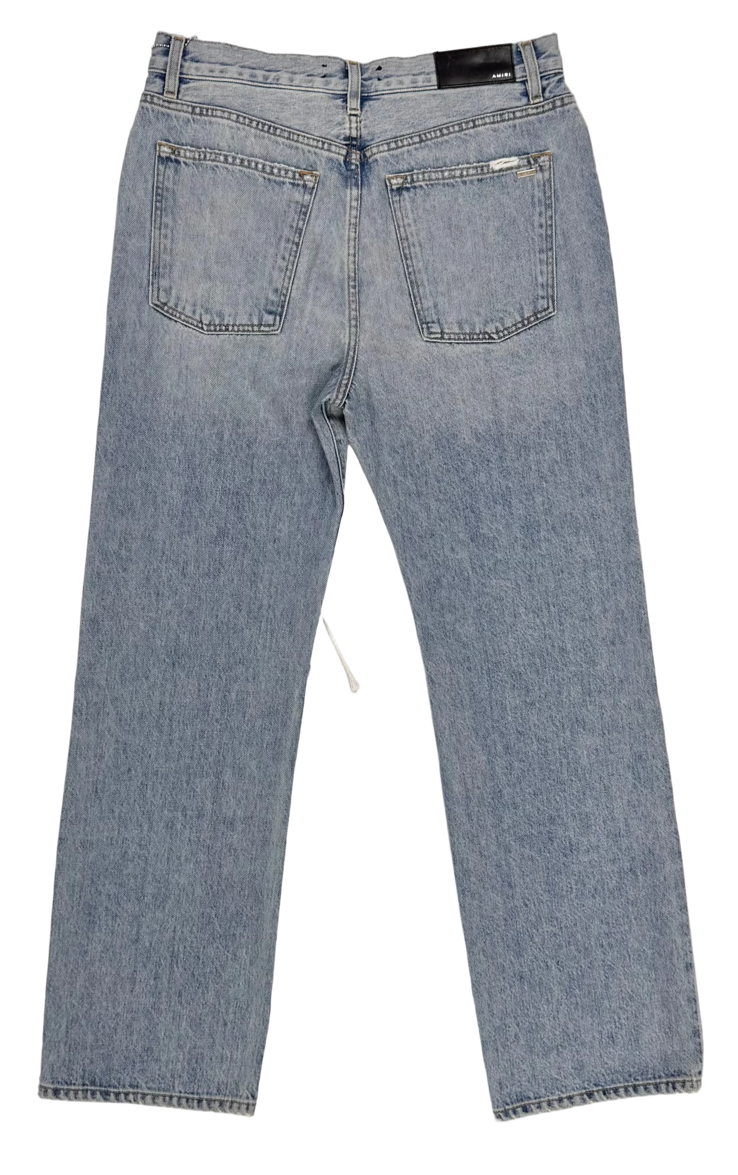 Amiri Stack Carpenter Wide-Leg Distressed Jeans