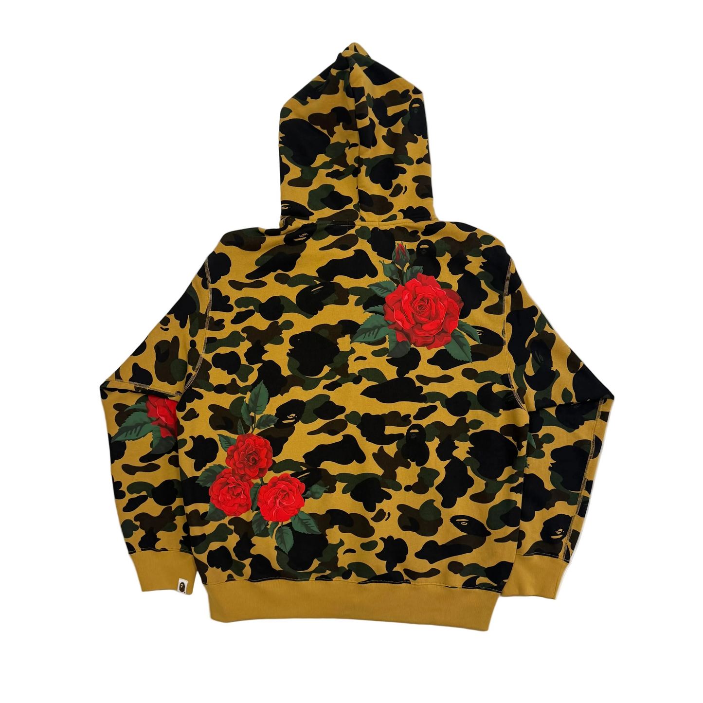 Anti Social Social Club BAPE x Full Zip Hoodie Yellow (Pre-Owned)