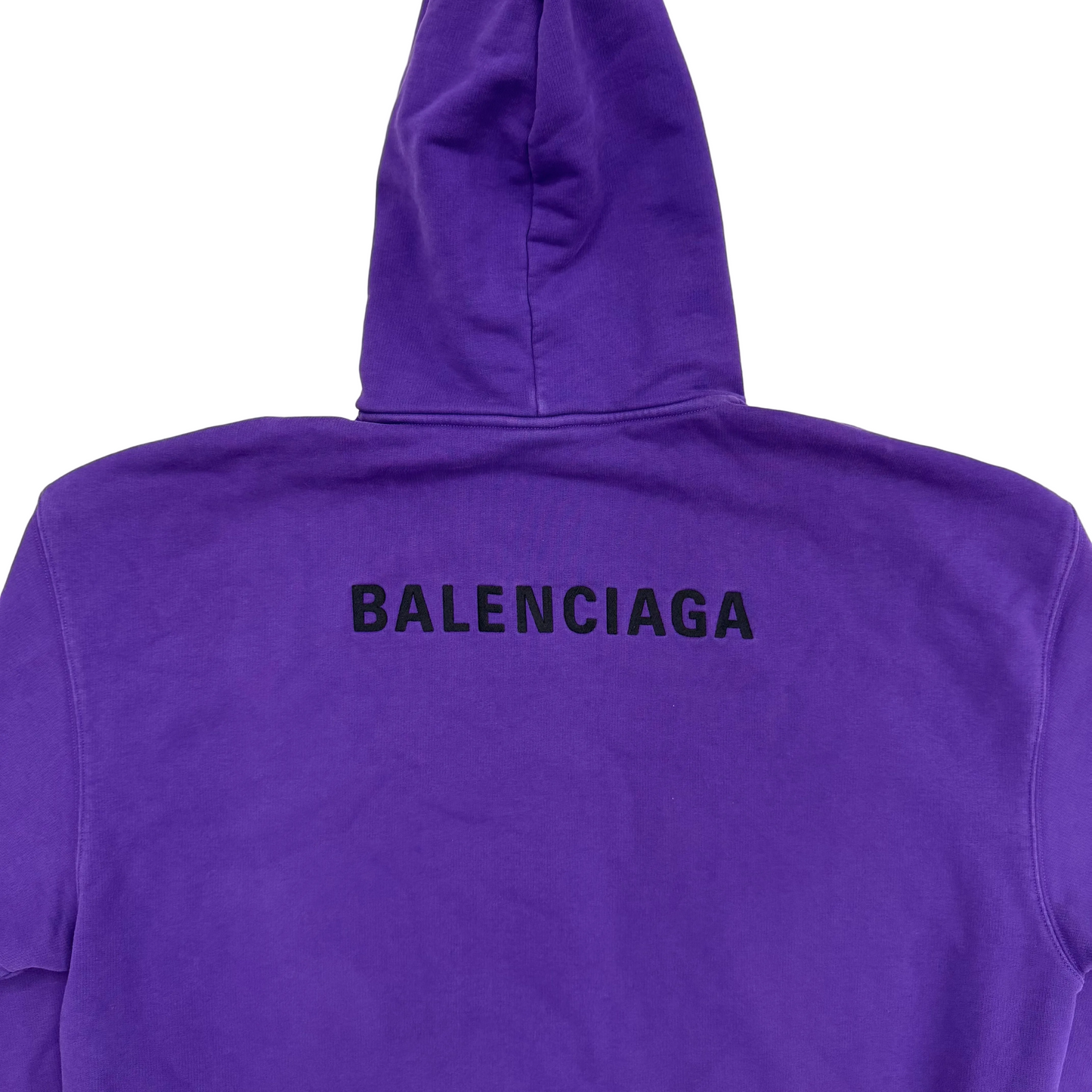 Balenciaga Crew Neck Purple Hoodie (Pre-Owned)