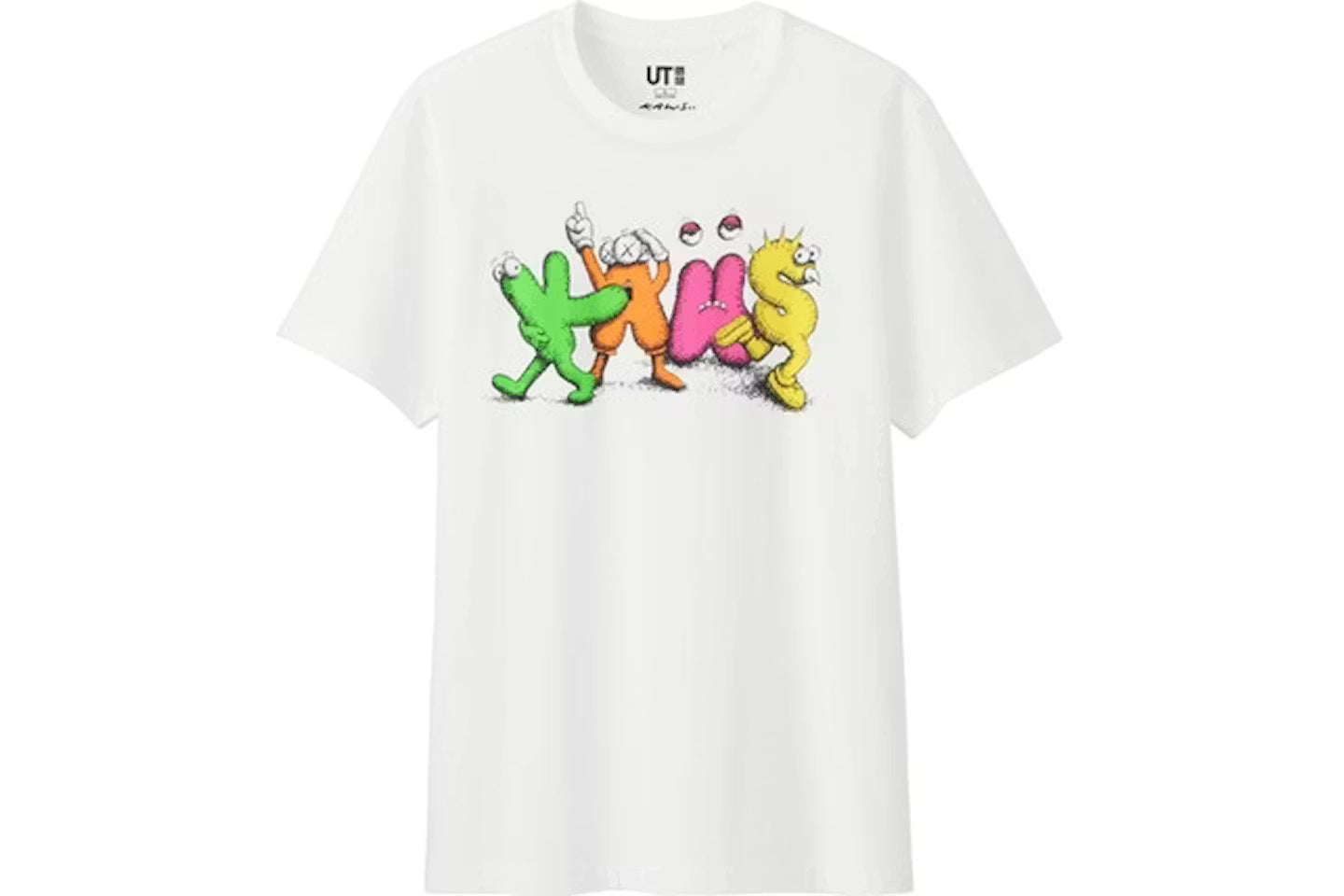 KAWS x Uniqlo Logo Tee (Asia Sizing) White