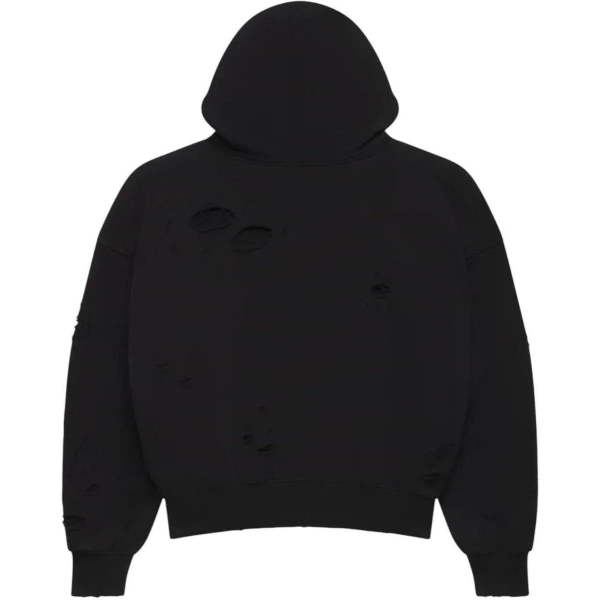 Lost Shadows DSTRY DBL Layer Logo Hoodie Black