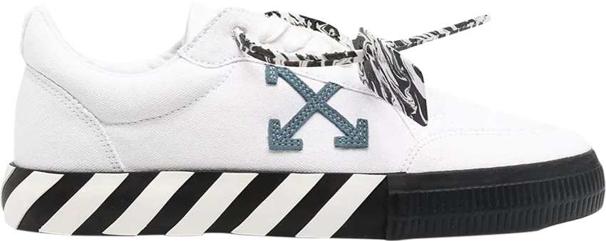 OFF-WHITE Vulc Low Blanco Azul Gris