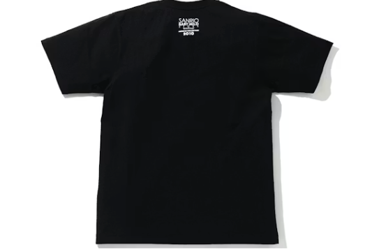 BAPE x Hello Kitty Baby Milo 4 Tee Black