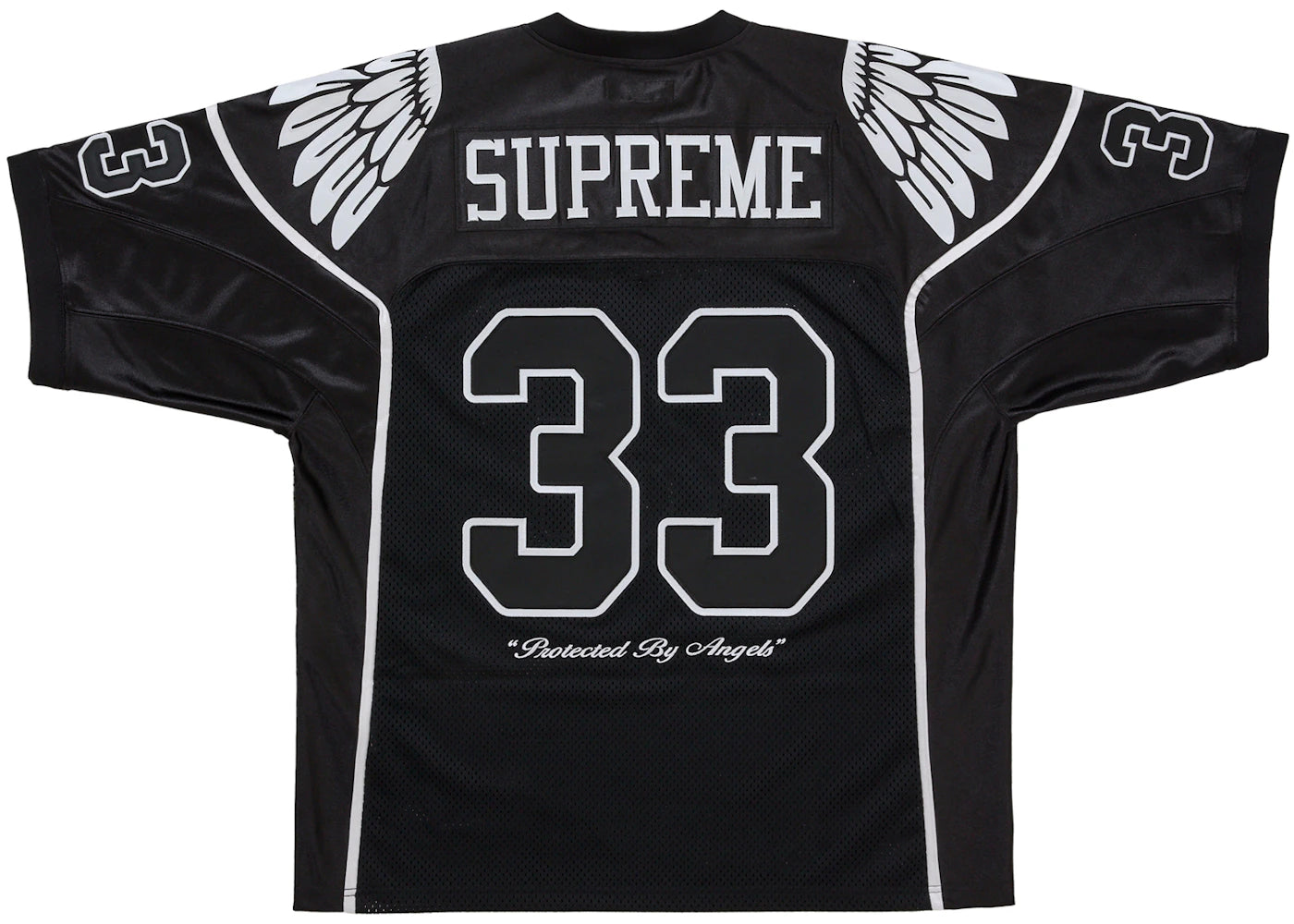 Supreme Wings Football Jersey Black