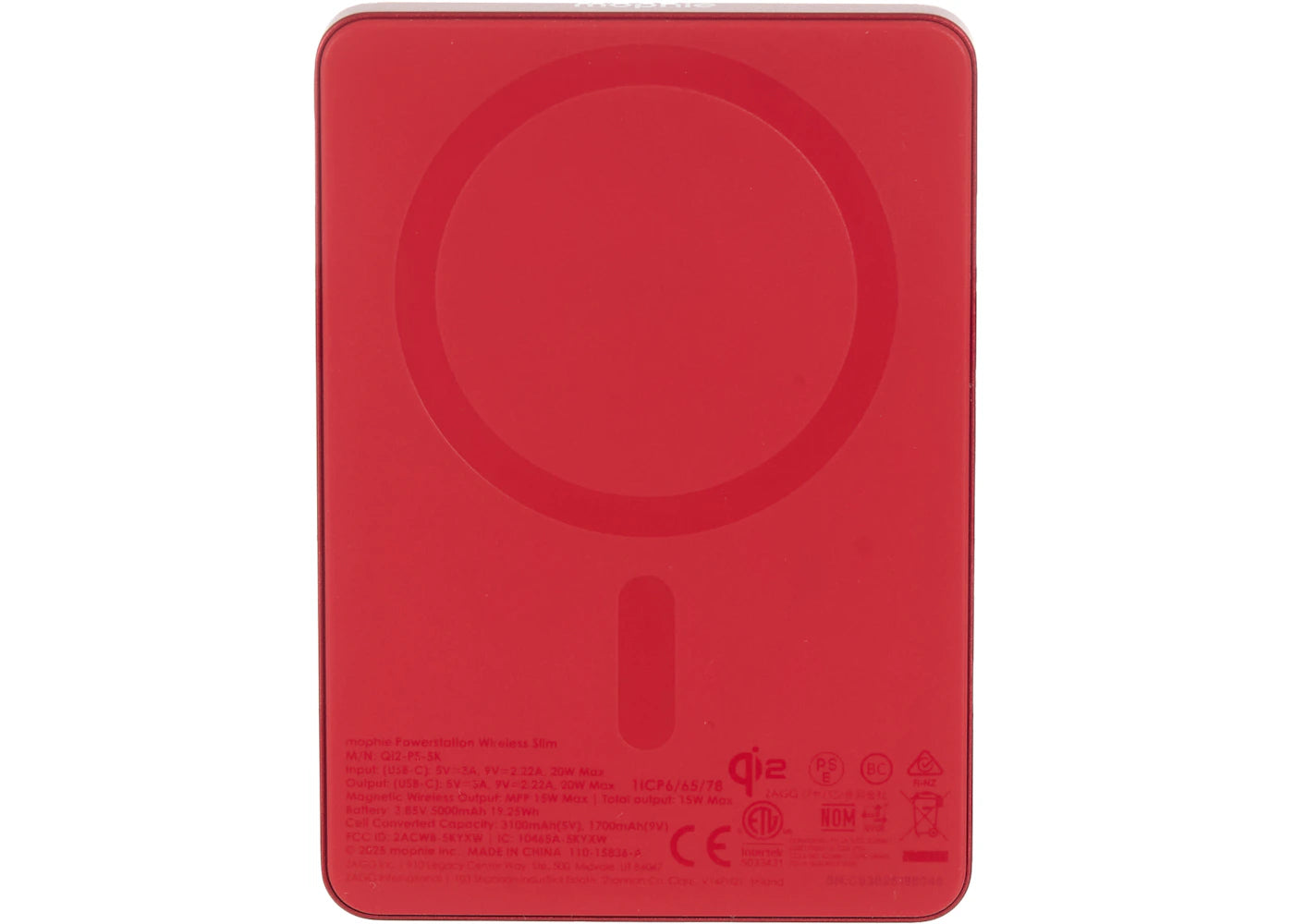 Supreme mophie Qi2 Powerstation Red
