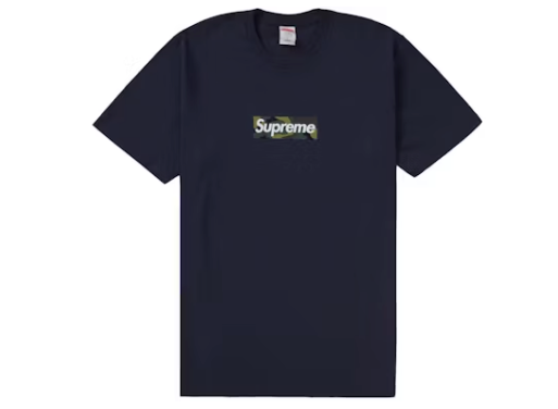 Supreme Box Logo Tee (FW23) 'Navy'