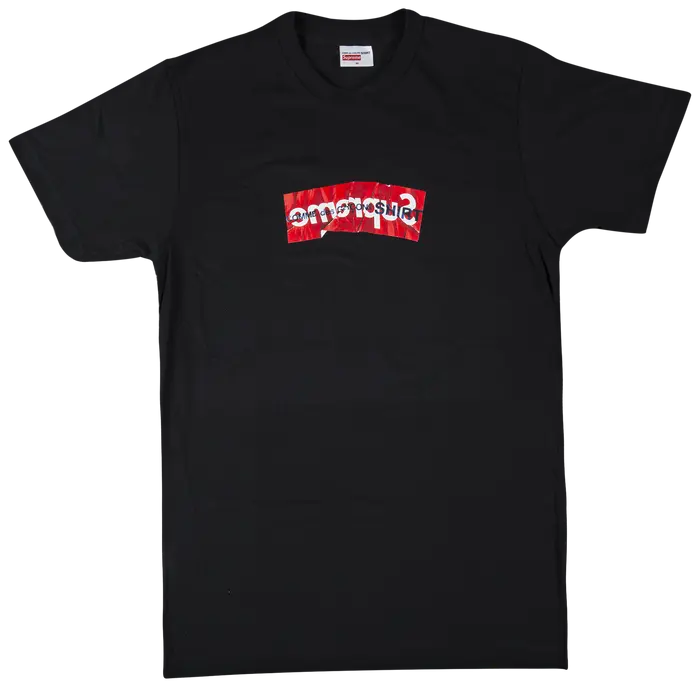 Supreme x Comme des Garçons SHIRT Box Logo T-Shirt 'Black'