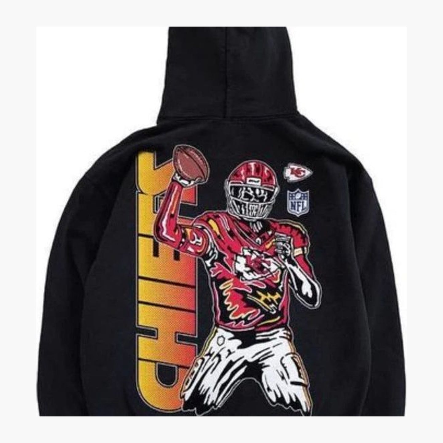 NFL Warren Lotas Chiefs Go Long Hoodie Black