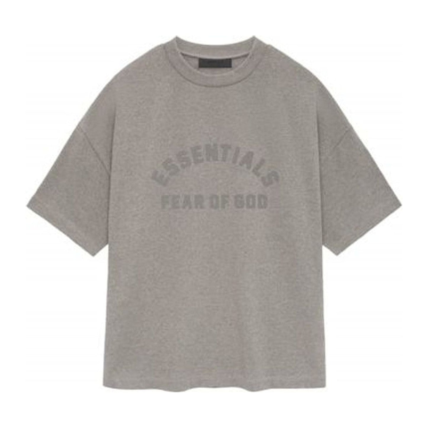 Essentials Fear of God Heather Grey Crewneck T-Shirt