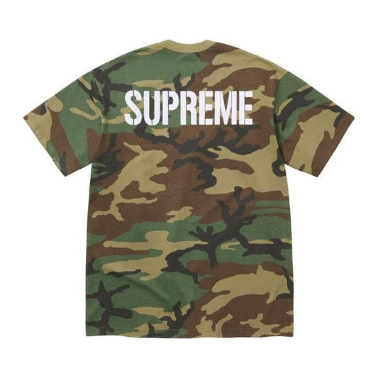 Supreme World Famous Tee 'Woodland Camo'