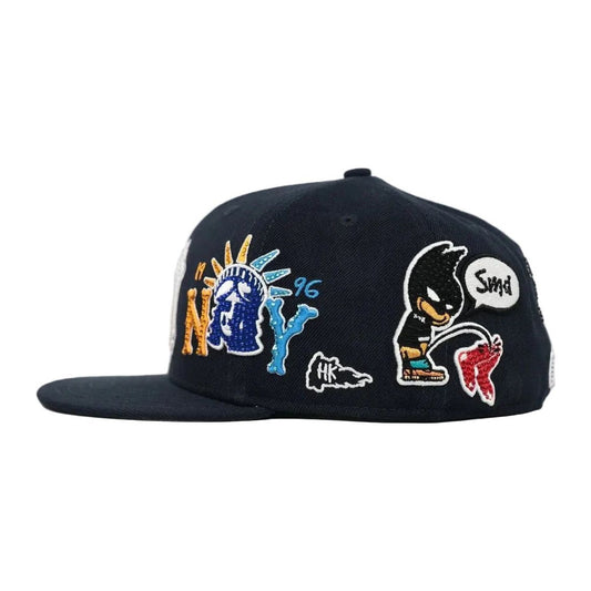 New York Yankees Navy Odee NY Fitted