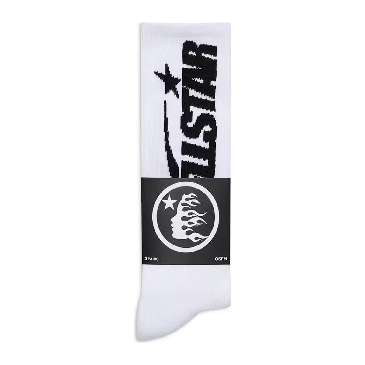 Hellstar Classic Socks (2-Pack) Black/White