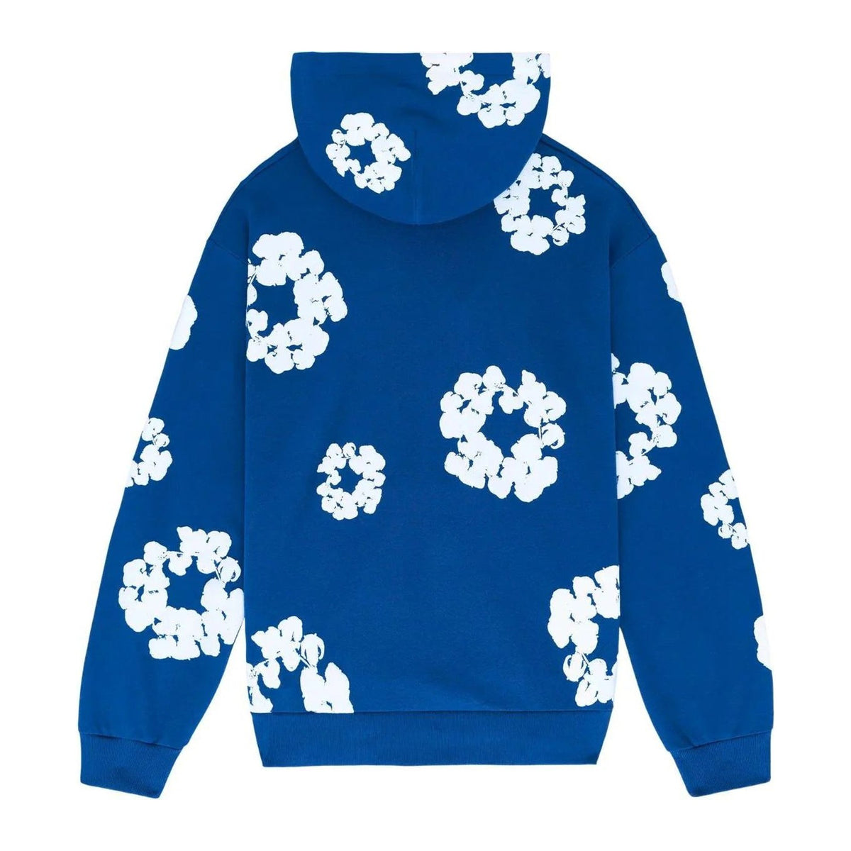 Denim Tears Cotton Wreath Zip Hoodie 'Blue'
