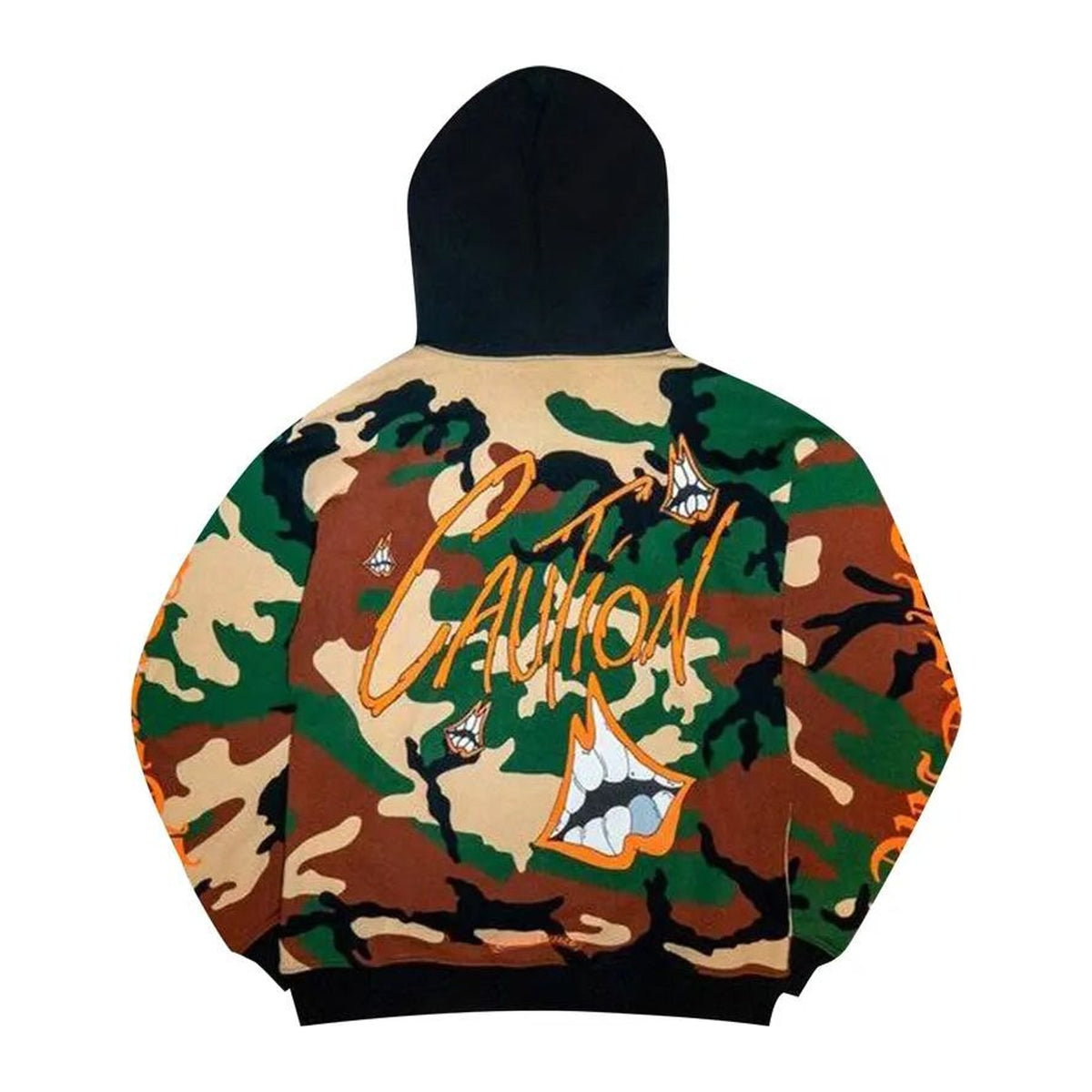 Chrome Hearts Matty Boy Caution Hoodie 'Camo'