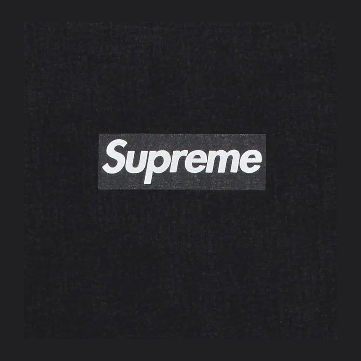 Supreme Washed Box Logo Crewneck 'Black'