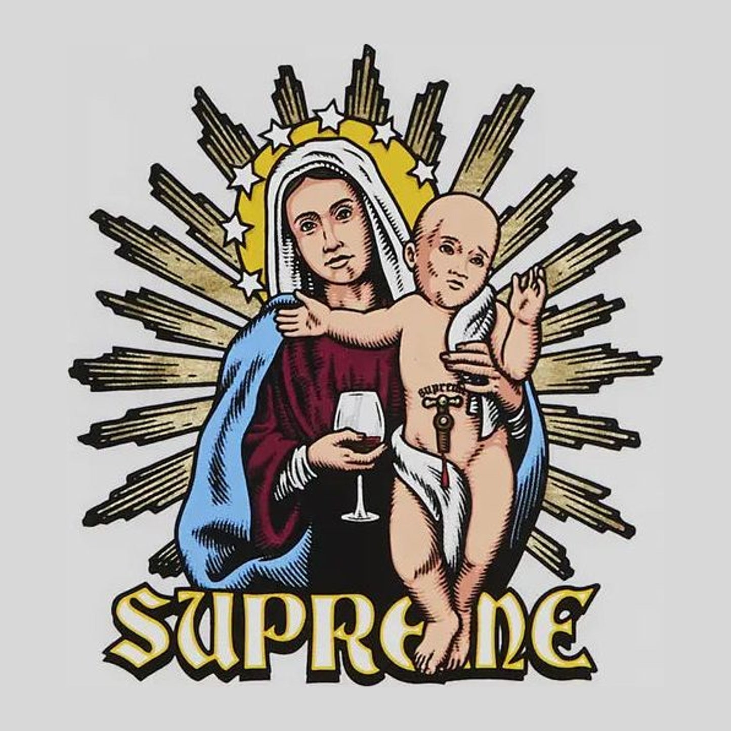 Supreme Blood Tee 'White'