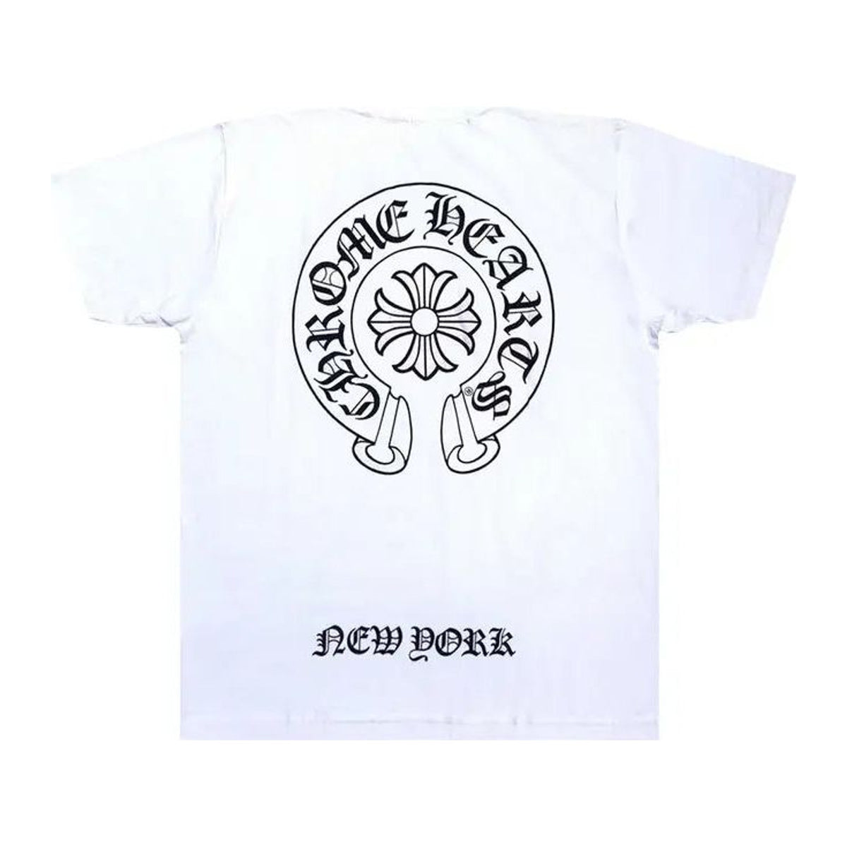 Chrome Hearts New York Horseshoe Pocket Tee 'White'