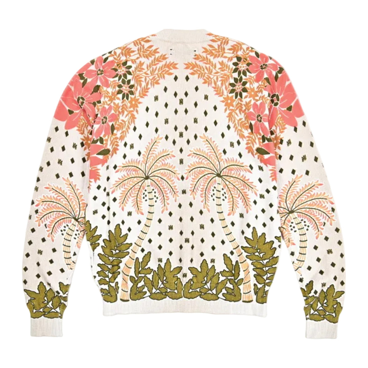 Amiri Palm Jacquard Sweater 'White'