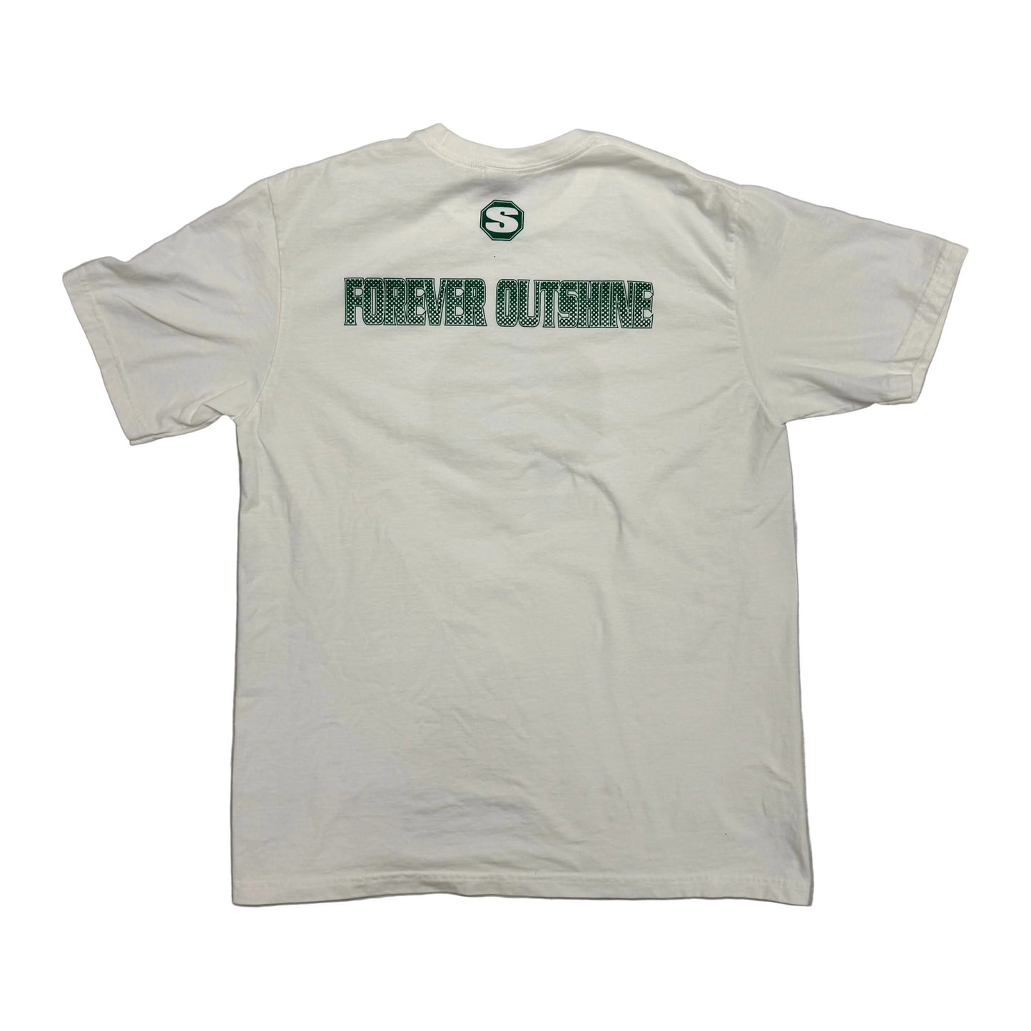 Supreme Blockbuster T-Shirt 'White/Green' (Pre-Owned)